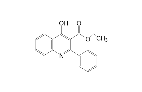 4-hydroxy-2-phenyl-3-quinolinecarboxylic acid, ethyl ester