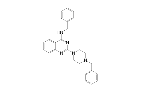 benzyl-[2-(4-benzylpiperazino)quinazolin-4-yl]amine