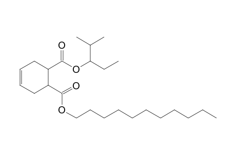 cis-Cyclohex-4-en-1,2-dicarboxylic acid, 2-methylpent-3-yl undecyl ester