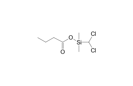 (Dichloromethyl)(dimethyl)silyl butyrate