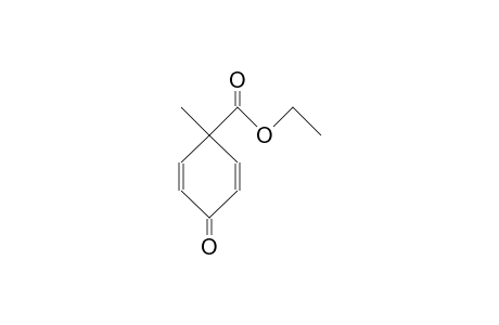 1-METHYL-4-OXO-2,5-CYCLOHEXADIEN-1-CARBONSAEUREETHYLESTER