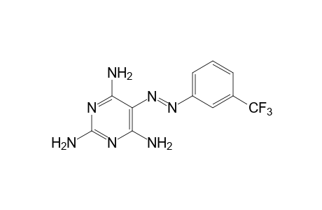 2,4,6-TRIAMINO-5-[(alpha,alpha,alpha-TRIFLUORO-m-TOLYL)AZO]PYRIMIDINE