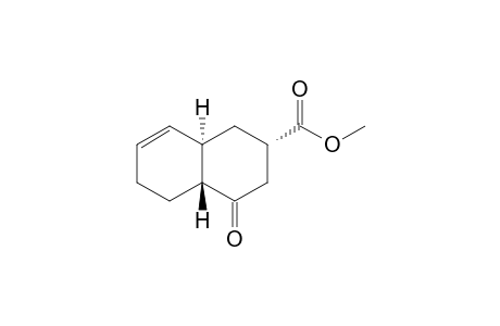 METHYL-TRANS-(2-ALPHA,4A-ALPHA,8A-BETA)-1,2,3,4,4A,5,6,8A-OCTAHYDRO-4-OXO-2-NAPHTHALENECARBOXYLATE