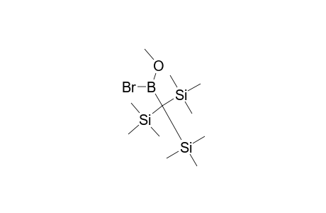 BROMO-(METHOXY)-[TRIS-(TRIMETHYLSILYL)-METHYL]-BORANE