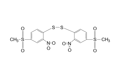 bis[4-(methylsulfonyl)-2-nitrophenyl]disulfide
