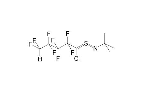 1-CHLORO-2,2,3,3,4,4,5,5-OCTAFLUOROPENTYLIDENSULPHIN-N-TERT-BUTYLIMIDE