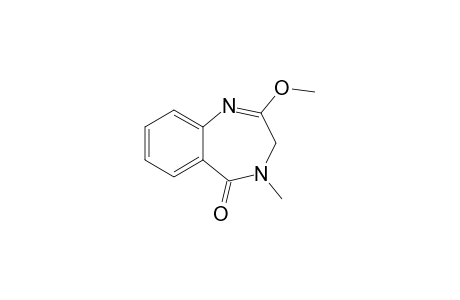 3,4-Dihydro-2-methoxy-4-methyl-1,4-benzodiazepin-5(5H)-one