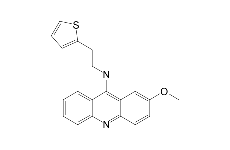 2-Methoxy-N-(2-thiophen-2-ylethyl)acridin-9-amine