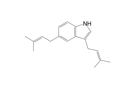 3,5-bis(3-methylbut-2-enyl)-1H-indole
