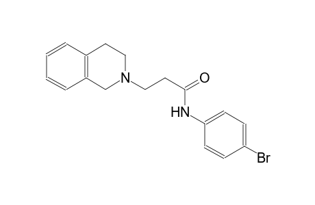 2-isoquinolinepropanamide, N-(4-bromophenyl)-1,2,3,4-tetrahydro-