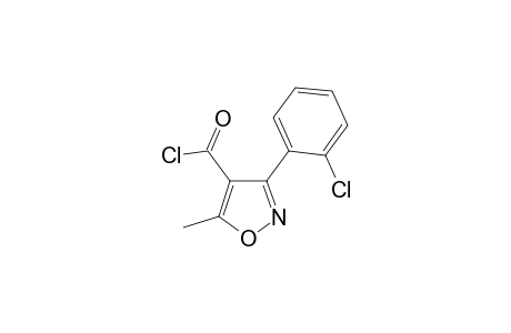 3-(2-Chlorophenyl)-5-methylisoxazole-4-carbonyl chloride