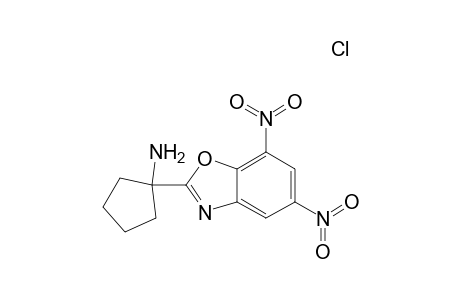 2-(1-Aminocyclopentyl)-5,7-dinitro-1,3-benzoxazole Hydrochloride