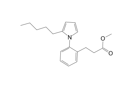 Methyl 2-(2'-pentyl-1H-pyrrol-1'-yl)-3-phenylpropanoate