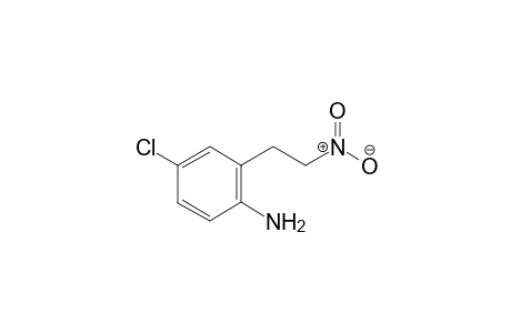 4-chloro-2-(2-nitroethyl)aniline