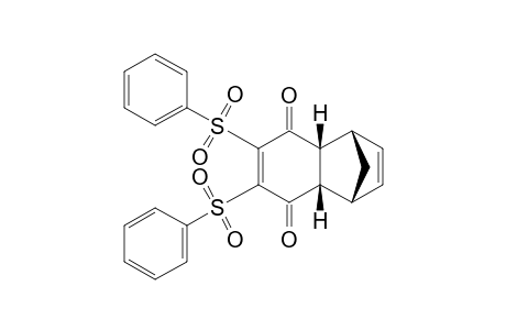 (4aS,5R,8S,8aR)-4a,5,8,8a-Tetrahydro-2,3-bisphenylsulfonyl-5,8-methano-1,4-naphthoquinone