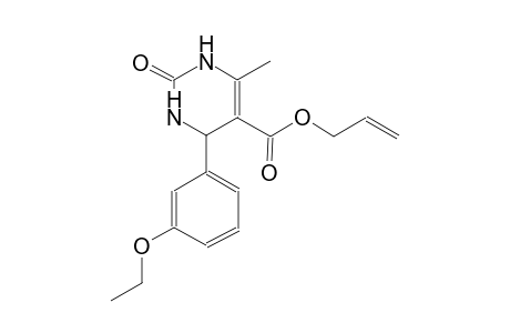 allyl 4-(3-ethoxyphenyl)-6-methyl-2-oxo-1,2,3,4-tetrahydro-5-pyrimidinecarboxylate