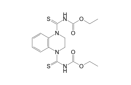 [(1,2,3,4-tetrahydro-1,4-quinoxalinediyl)bis(thiocarbonyl)]dicarbamic acid, diethyl ester