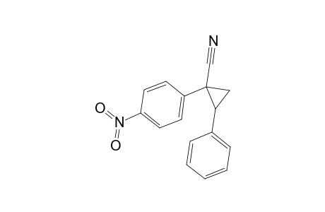 1-Cyano-1-(4-nitro-phenyl)-2-phenyl-cyclopropane