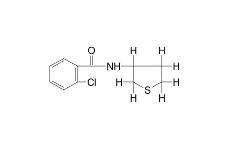 o-chloro-N-(tetrahydro-3-thienyl)benzamide