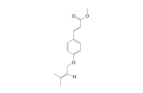 METHYL-(E)-4-(3'-METHYLBUT-2'-ENYLOXY)-CINNAMATE