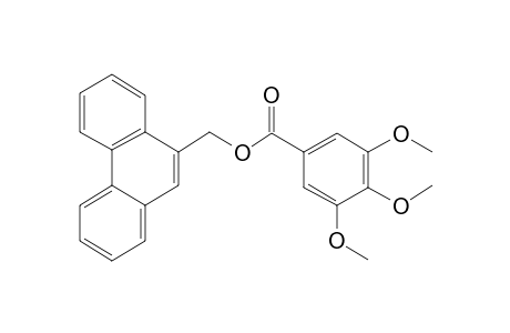 9-Phenanthrenemethyl 3,4,5-trimethoxybenzoate