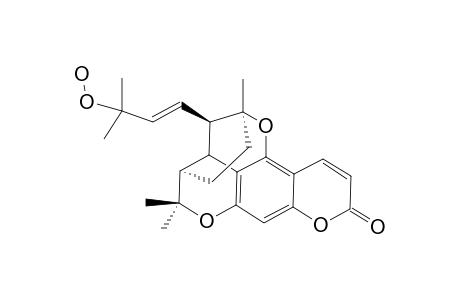 (-)-2'-BETA-[(E)-3-HYDROPEROXY-3-METHYLBUT-1-ENYL]-2'-DEOXYBRUCEOL