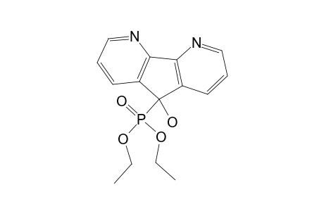 (5-hydroxy-5H-cyclopenta[2,1-b.3,4-b']dipyridin-5-yl)phosphonic acid, diethyl ester