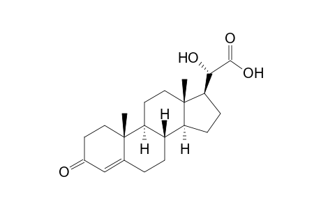 20Beta-hydroxy-3-oxopregn-4-en-21-oic acid