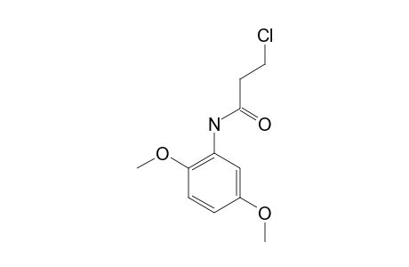 N-(2',5'-Dimethoxyphenyl)-3-chloropropanamide