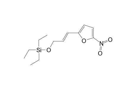 trans-triethyl{[3-(5-nitro-2-furyl)-2-propenyl]oxy}silane