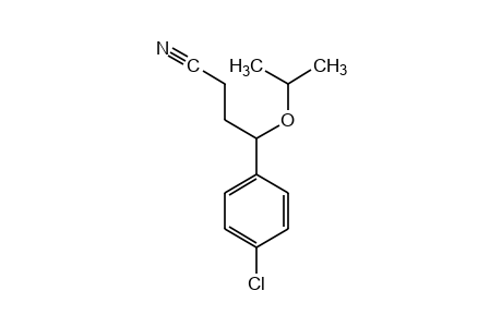 4-(p-chlorophenyl)-4-isopropoxybutyronitrile