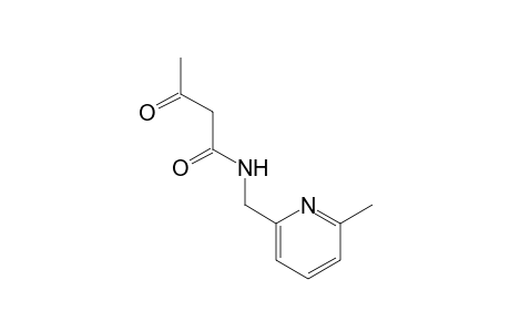 N-[(6-methyl-2-pyridyl)methyl]acetoacetamide