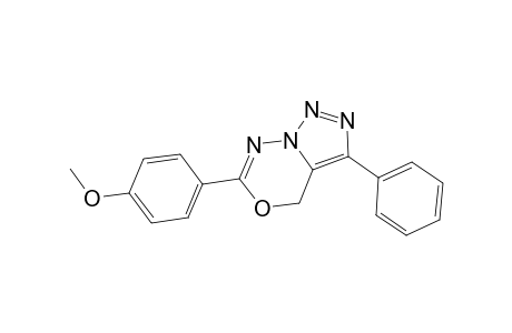 Methyl 4-(3-phenyl-4H-[1,2,3]triazolo[1,5-d][1,3,4]oxadiazin-6-yl)phenyl ether