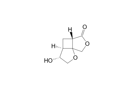 4-Hydroxy-2,9-dioxatricyclo[5.3.0.01,5]decan-8-one