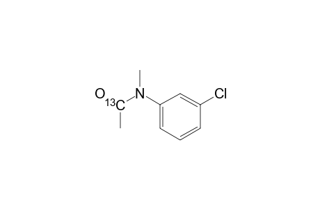 (1-13C)-N-(2'-Chlorophenyl)-N-methylacetamide