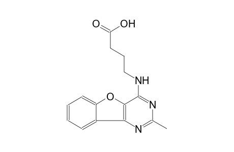 4-[(2-methyl[1]benzofuro[3,2-d]pyrimidin-4-yl)amino]butanoic acid