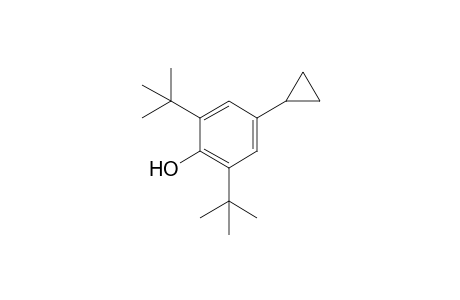 4-Cyclopropyl-2,6-di-tert-butylphenol