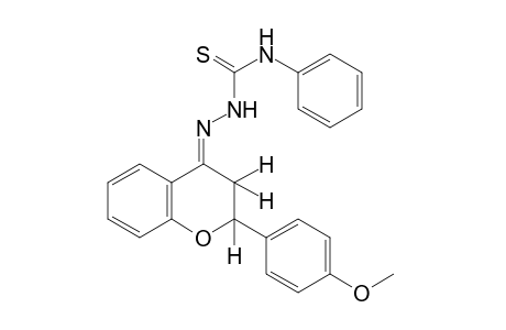 4'-methoxyflavanone, 4-phenyl-3-thiosemicarbazone