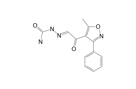 5-methyl-3-phenyl-4-isoxazoleglyoxylaldehyde, semicarbazone