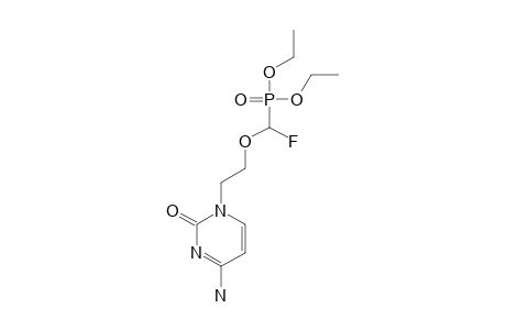 1-{2-[(DIETHOXYPHOSPHORYL)FLUOROMETHOXY]ETHYL}CYTOSINE