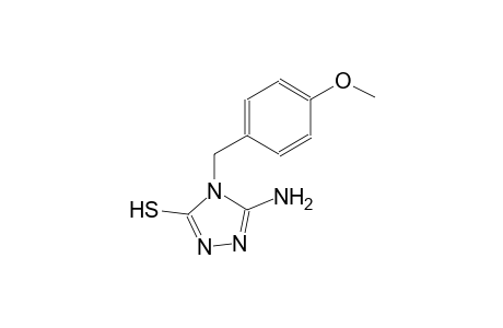 5-amino-4-(4-methoxybenzyl)-4H-1,2,4-triazol-3-yl hydrosulfide