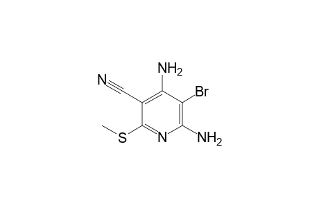4,6-Diamino-5-bromo-3-cyano-2-(methylthio)pyridine