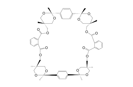 #4B;5,8,13,16,29,32,37,40-OCTAMETHYL-2,19,26,43-TETRAOXO-3,7,14,18,27,31,38,42,50,53,56,59-DODECAOXANONA-CYCLO-[42.4.2-(5,8).2-(9,12).2-(13,16).2-(29,32).2-(33