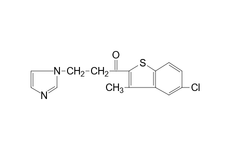 1-(5-chloro-3-methylbenzo[b]thien-2-yl)-3-(imidazol-1-yl)-1-propanone