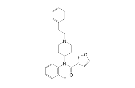 N-2-Fluorophenyl-N-[1-(2-phenylethyl)piperidin-4-yl]furan-3-carboxamide