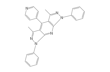 1,7-dihydro-3,5-dimethyl-1,7-diphenyl-4-(4-pyridyl)dipyrazolo[3,4-b:4',3'-e]pyridine