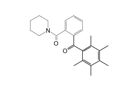 1-[o-(pentamethylbenzoyl)benzoyl]piperidine