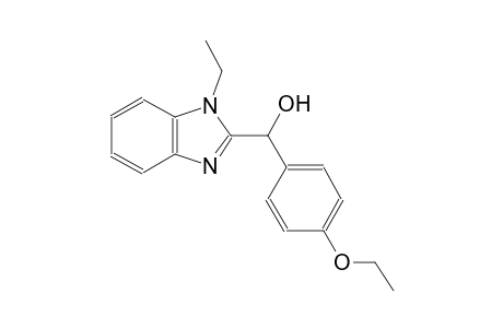 (4-ethoxyphenyl)(1-ethyl-1H-benzimidazol-2-yl)methanol