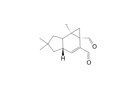 Cycloprop[e]indene-1a,2(1H)-dicarboxaldehyde, 3a,4,5,6,6a,6b-hexahydro-5,5,6b-trimethyl-, (1a.alpha.,3a.beta.,6a.beta.,6b.alpha.)-(+)-