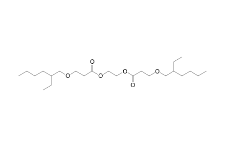 Ethylene glycol bis-(3-[2-ethyl-hexyl]-oxy)-propionate